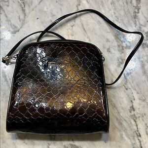 Elegant Brown Crossbody Bag